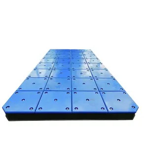 Wear Resistance Water-proof PE Dock Fender Face Panel UHMWPE Sheets Plastic Marine Fender Face Pads