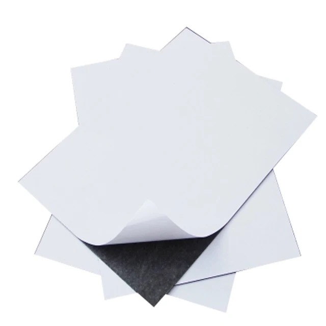 Feuille Magnétique Flexible MagFlex A2 Blanc Brillant - 1 Feuille, Neuf