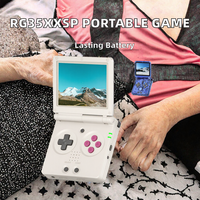Nouvelle console de jeu portable pliable RG35XXSP 2026, écran IPS 3,5 pouces, système Linux, Wi-Fi, 64 Go, appareil de jeu rétro