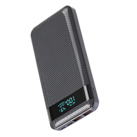 Nuevo Producto 2025, Logotipo OEM, Pantalla LED Digital, Carga Rápida PD18W, QC 3.0, Ultrafino, Portátil, Banco de Energía de Gran Capacidad de 20000mAh