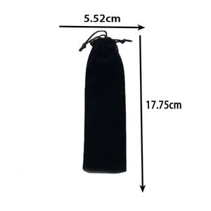 Anti-Dust Black Velvet Drawstring Pouch with Premium Custom Logo <b>for</b> Dust <b>Cover</b> Water Flosser Storage - Product Image 2
