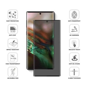 Vente en gros <span class=keywords><strong>verre</strong></span> <span class=keywords><strong>trempé</strong></span> 9h 3d protecteur d'écran pour <span class=keywords><strong>Samsung</strong></span> <span class=keywords><strong>S10</strong></span> S20 <span class=keywords><strong>Film</strong></span> de confidentialité - Product Image 4