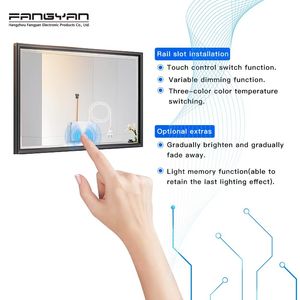 Interrupteur Tactile Intelligent à Intensité Variable 12V 3A 36W, 110V/220V, pour Miroir LED Monocouleur/CCT/Anti-buée - Product Image 2