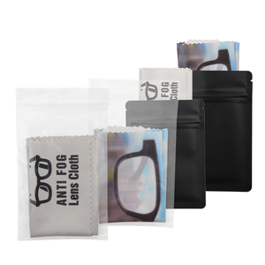 Chiffon de nettoyage pour lentilles de lunettes anti-buée en microfibre écologique réutilisable promotionnel 15x15cm - Product Image 6