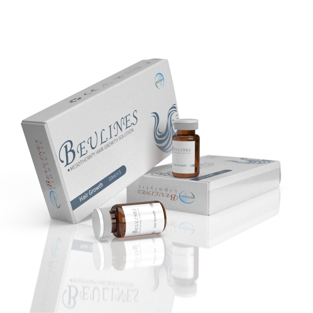 Мезотерапия решение против выпадения волос одна упаковка стволовых клеток частная этикетка Сыворотка для роста волос