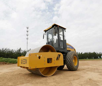 Compacteur de sol à tambour unique SEM512 haute performance pour les grands projets d'infrastructure routière