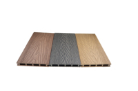 Ignifuge WPC Outdoor Privacy Garden Decking Panel Wood Plastic Composite Decking