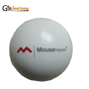 Großhandel Geschenke Soft Ball Stress Reliever Spielzeug Runde personal isierte Stress Reliever Bälle PU Foam Ball mit LOGO