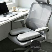 Coussin de chaise de bureau lavable pour soulagement de la sciatique, soutien du coccyx, rafraîchissant, thérapie de massage, portable, anti-escarres