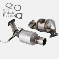 Conjunto de 2 Peças de Conversores Catalíticos 58220 para Chevy Trax e Buick Encore 1.4L de 13-21, Tubos de Escape Dianteiro e Traseiro