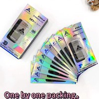 Verre trempé transparent 3D entièrement couvrant pour coque iPhone 18 Pro Max, sans bords noirs, cadre incurvé large, antichoc, protecteur