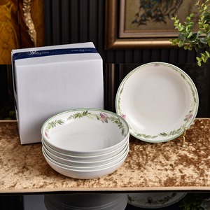 Hot Selling Hand-painted Flower Plate Rice Bowl Coffee Cup Saucer Mug Tableware <b>Set</b> <b>for</b> wedding - Product Image 1