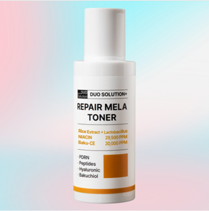 Tónico Reparador Duo Solution Mela, Potenciador Dérmico de Grado Clínico con Niacinamida de Rápida Absorción, Reduce la Pigmentación e Ilumina la Piel - Product Image 4