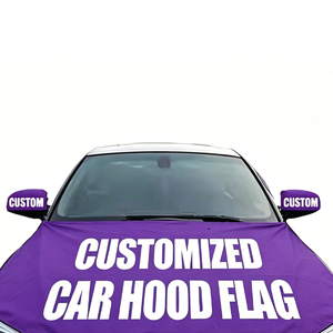 Promozione: Coprimotore Auto Personalizzato con <span class=keywords><strong>Bandiere</strong></span> Nazionali di Tutti i <span class=keywords><strong>Paesi</strong></span>, Stampato in Spandex e Poliestere - Product Image 1