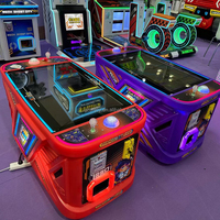 Table de jeu d'arcade en plastique pour enfants, jeu de combat tablette espagnole, 2 joueurs, à monnayeur, pour parc d'attractions, direct usine