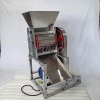 Machine de pulpe d'épluchage de décorticage de poudre de café frais/décorticage de machine de traitement de grain de café de fruit de café frais