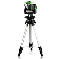 Niveau mural laser L 12 avec support de nivellement automatique Niveau laser 3D Outil de ligne Faisceau vert en gros Croix lumineuse forte bleue