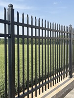 Pièces de clôture extérieure en fer forgé et acier inoxydable, balustrades et mains courantes pour la sécurité des balcons, jardins et escaliers, pour fermes et jardins