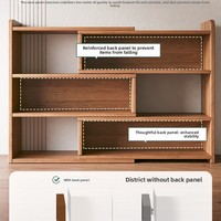 Étagère de bureau multi-niveaux en bambou, petit rangement, organisateur pour bureau, maison, étudiant, bibliothèque, logo personnalisé OEM