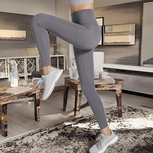 Pantalones Deportivos de Cintura Alta para Mujer, Elásticos, Transpirables, para Gimnasio, <span class=keywords><strong>Yoga</strong></span>, Conjuntos de <span class=keywords><strong>Ropa</strong></span> Deportiva, Pantalones Deportivos con Estampado Sólido, Leggings de <span class=keywords><strong>Yoga</strong></span> - Product Image 3