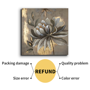<span class=keywords><strong>Pittura</strong></span> romantica della stampa della tela di stampa del fiore di alta qualità per la decorazione domestica - Product Image 4