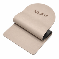 Tapis de yoga en caoutchouc naturel PU en gros, imprimé sur mesure, antidérapant, écologique, haute adhérence, pour fitness et Pilates