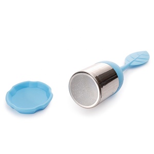 BPA Libero di Figura di Foglio di Silicone In Acciaio Inox Extra Fine Della Maglia Infusore <span class=keywords><strong>Con</strong></span> Gocciolamento Vassoio - Product Image 3