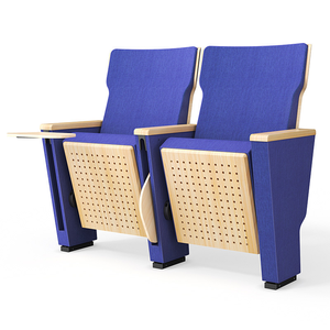 Silla de auditorio Asientos de cine comerciales baratos Silla de cine con portavasos Asientos de teatro en casa Muebles de teatro - Product Image 2