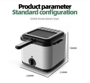 Nhà Máy Bán Buôn Nồi Chiên Sâu, Bán Phổ Biến Điện Nồi Chiên Sâu Thương Mại Thép Không Gỉ Nồi Chiên Sâu Máy - Product Image 3