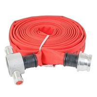 Tuyau d'incendie GOST en toile PVC souple et durable pour système de lutte contre l'incendie (DN50/DN65/DN80) Portable, classe 8-20 bars
