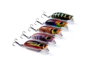 Esca da pesca in acqua con Micro spigola bassa con esca a becco quadrato - Product Image 3