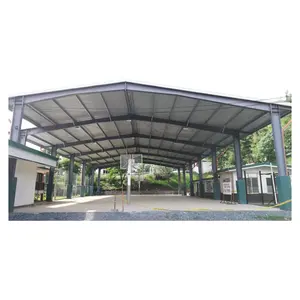Space Frame Badminton Gym/Hall/Court Dach Stahl konstruktion Kunden spezifische vorgefertigte Space Frame Stahl konstruktion Dach