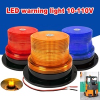 SG SG-SR4 DC10-110V 5W Luz Estroboscópica LED con Base Magnética IP67 CE UKCA ECE para Montacargas y Equipos de Construcción