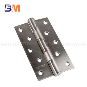 6 Polegada Espessamento De Fogo Avaliado Dobradiça Plana Aço Inoxidável 304 Dobradiça De Rolamento De Esferas Pesados Dobradiças De Porta Mudo Dobradiças - Product Image 4