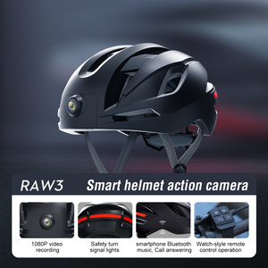 Casco Intelligente RAW3 per Ciclismo e Sport all'Aperto con Modulo GPS Integrato, Registrazione Percorso di Guida e Telecamera Sportiva - Product Image 2