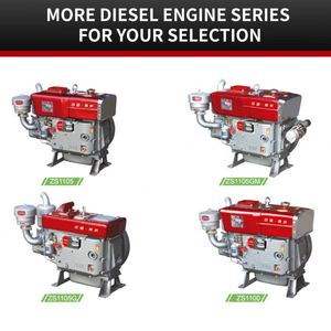 Nouveau Moteur Diesel Manuel ZS1100 pour Équipements Agricoles et Bateaux, 60 CV, 8 CV, 7 CV, 18 CV, 15 CV, 30 CV, 9 CV, 600 CV - Product Image 6