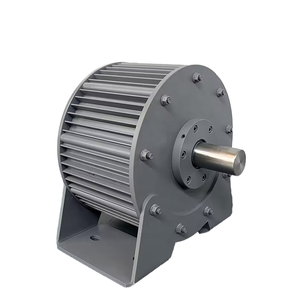เครื่องกำเนิดไฟฟ้าแม่เหล็ก CE ประสิทธิภาพสูง 48V รอบต่ำ ให้พลังงานสำหรับกังหันลม แรงดันไฟฟ้าขาออก 220V มีจำหน่ายขนาด 5KW 10KW - Product Image 3