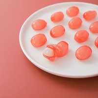 Peel-and-eat zachte fruitjuice gummies, fruitige smaak, groothandel vanaf de fabrikant