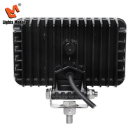 Lámpara LED Rectangular de 40 Vatios y 6.1 Pulgadas, Resistente, para Conducción, Luz Auxiliar de Emergencia para ATV, UTV, 4x4, Todoterreno, SUV, LML-0602-40