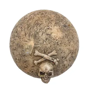 Nuovi arrivi Horror spaventoso Zombie teschi ala palla lupo mannaro coperta da tavolo statua in resina decorazioni artigianali