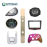 Service de moulage par injection pour coques en plastique IMD, panneaux de commande d'appareils personnalisés, finition de surface, double couleur