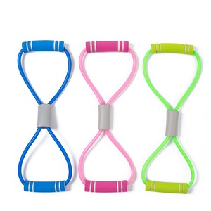 Bande de résistance en forme de huit en TPE, équipement de fitness pour le remodelage corporel complet, outil d'exercice unisexe pour le yoga et le Pilates - Product Image 3
