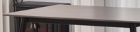 Table basse moderne en pierre frittée, nouveau style, avec pieds en métal noir thermolaqué, pour salon, facile à assembler