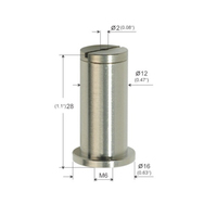 8*12mm M5 Filetage Métal Plafond Câble Clip Attachement Plafond Attachement pour Câble Pince Suspension Kit