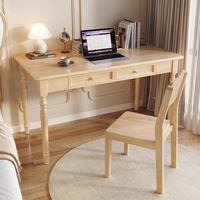Bureau d'ordinateur simple - Bureau d'étudiant portable - Bureau de bureau