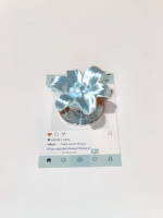 Support de téléphone en satin en forme de fleur, support de téléphone mignon, universel pour iPhone Android, accessoire adorable pour les filles, pour un usage quotidien