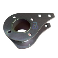 HENGLI OEM Piezas de Acero al Carbono Mecanizadas por CNC, Componentes de Brida/Buje Torneados y Mecanizados a Medida con Tolerancia de 0.01mm, Zhejiang