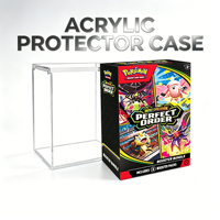 Boîte de protection en acrylique premium transparente pour cartes de jeu TCG – Vitrine de présentation pour collection