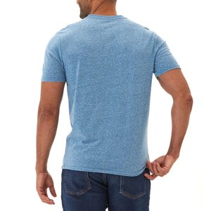 <span class=keywords><strong>T</strong></span>-<span class=keywords><strong>Shirt</strong></span> da <span class=keywords><strong>uomo</strong></span> personalizzate in misto Tri 50% poliestere 25% <span class=keywords><strong>cotone</strong></span> 25% raion in bianco <span class=keywords><strong>tinta</strong></span> <span class=keywords><strong>unita</strong></span> in tessuto a maglia <span class=keywords><strong>tinta</strong></span> <span class=keywords><strong>unita</strong></span> <span class=keywords><strong>T</strong></span>-<span class=keywords><strong>Shirt</strong></span> da <span class=keywords><strong>uomo</strong></span> in misto Tri - Product Image 3