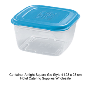 Contenedor hermético cuadrado Gio Style 4 L 23 × 23 × 12 h cm - Product Image 2